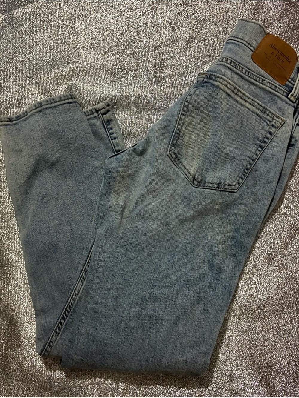 Abercrombie & Fitch Medium Blue Vintage-Inspired Jeans